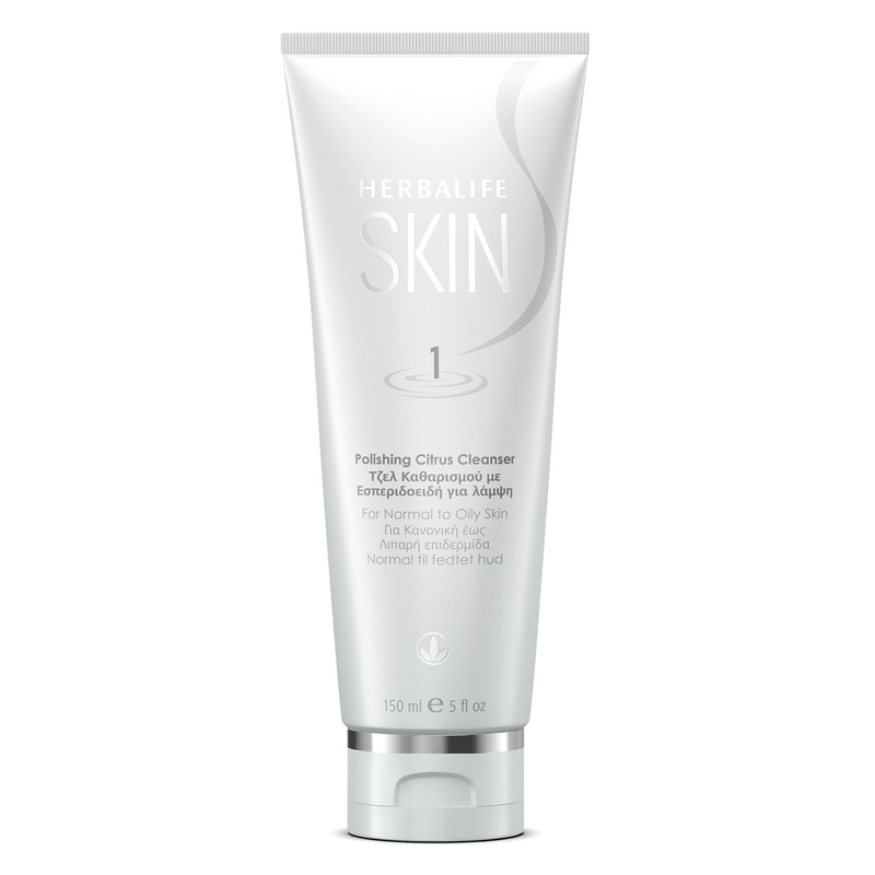 Herbalife SKIN Polishing Citrus Cleanser brightening face wash 150ml