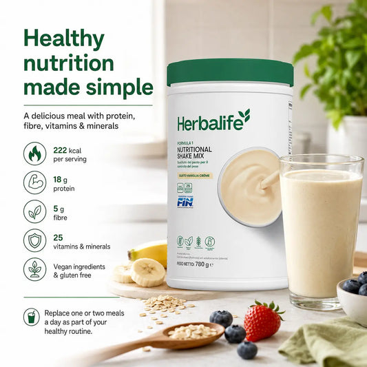 Formula 1 Ernährungs-Shake-Mix Vanille-Sahne 780 g