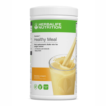 Herbalife Formula 1 Banana Cream meal replacement shake 550g canister