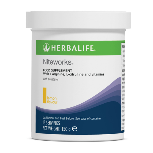 Herbalife Niteworks nitric oxide L-arginine cardiovascular supplement 150g