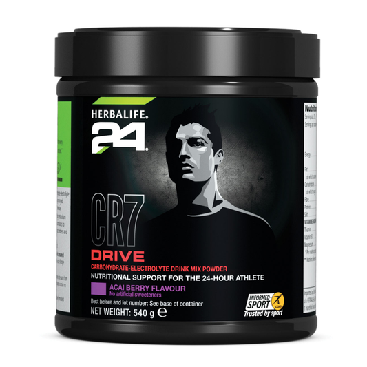 Herbalife CR7 Drive Acai Berry sports electrolyte drink 540g canister