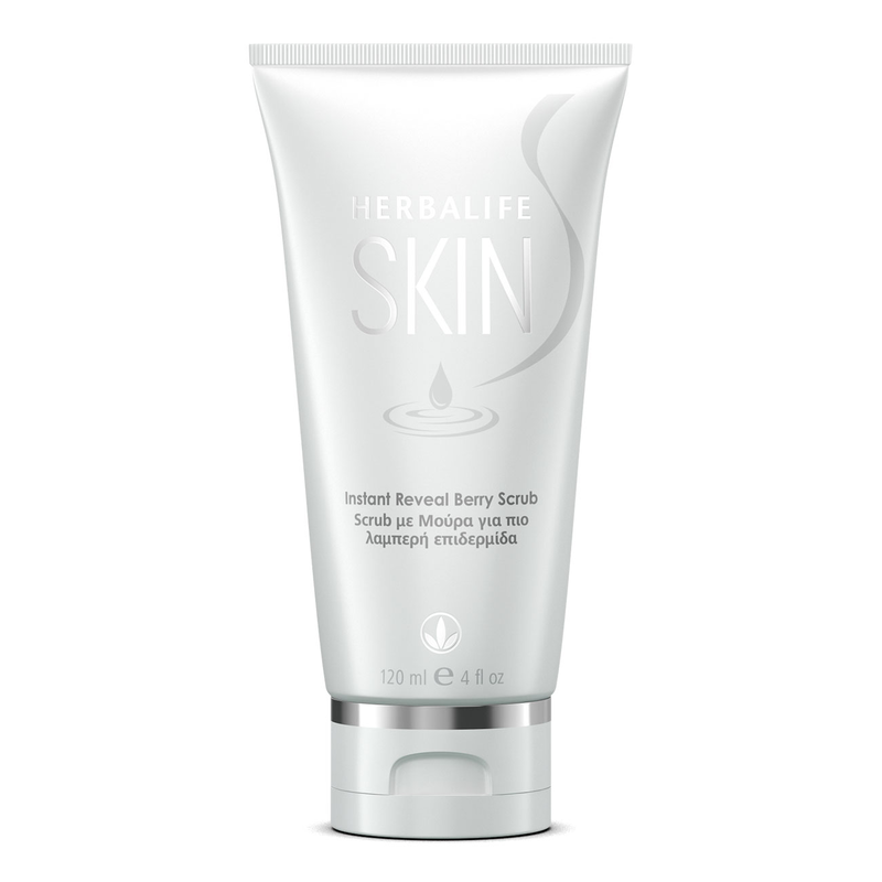 Herbalife SKIN Instant Reveal Berry Scrub exfoliating face scrub 120ml