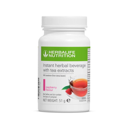 Herbalife Instant Herbal Beverage Raspberry thermogenic tea 51g