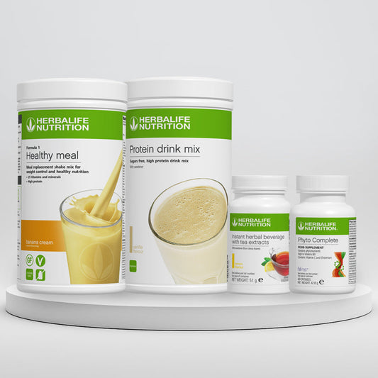 Herbalife Phyto Lean Programme Lemon Tea F1 Banana Cream bundle