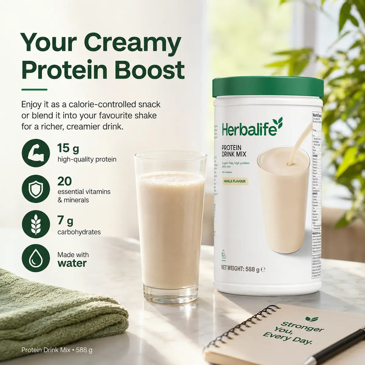 Protein-Getränkemischung 588 g